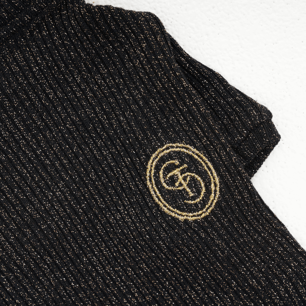 Twinkle Sailor Collar Knit (Jet Black)