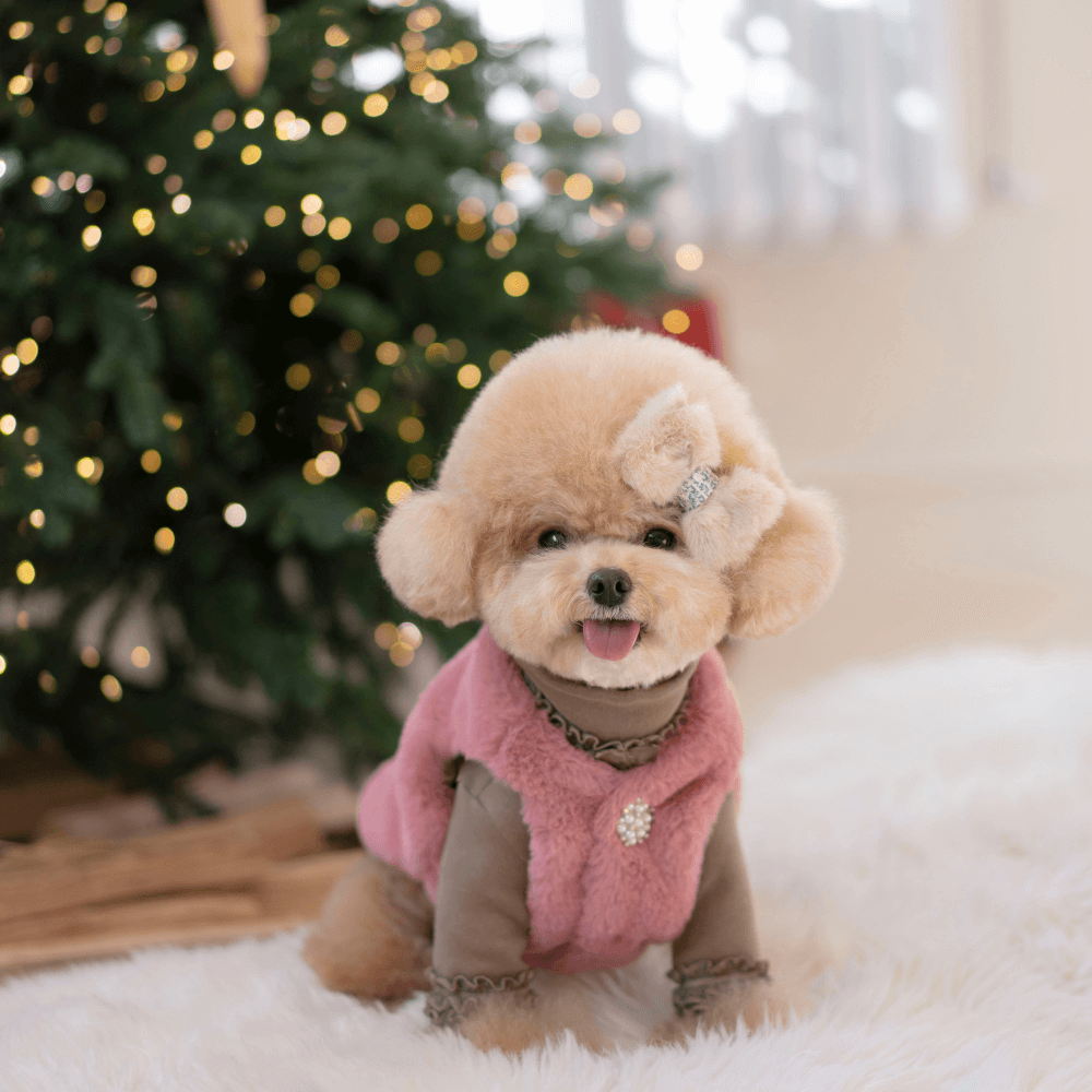 Crystal Fur Vest Pink（日本限定発売）