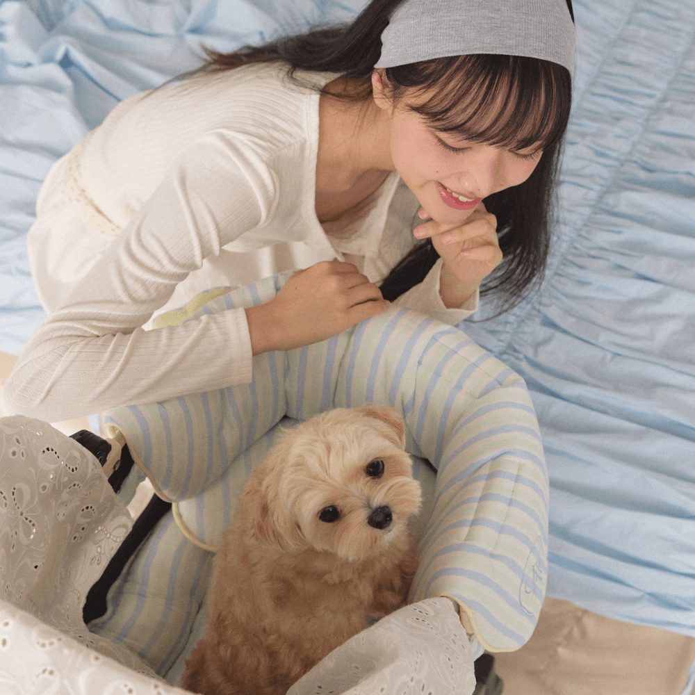 【予約】Fluffy Buggy Liner（Candy Stripe）