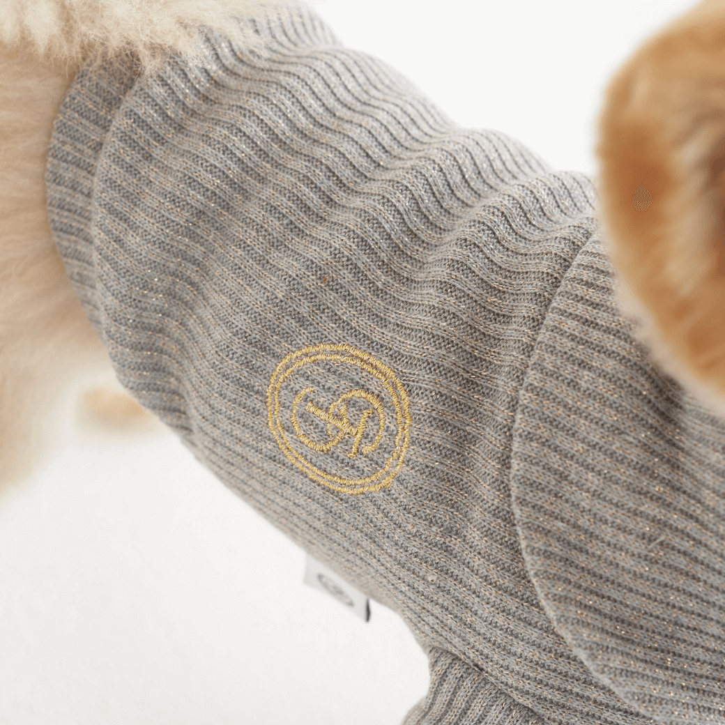 Twinkle Sailor Collar Knit (Quiet Gray)