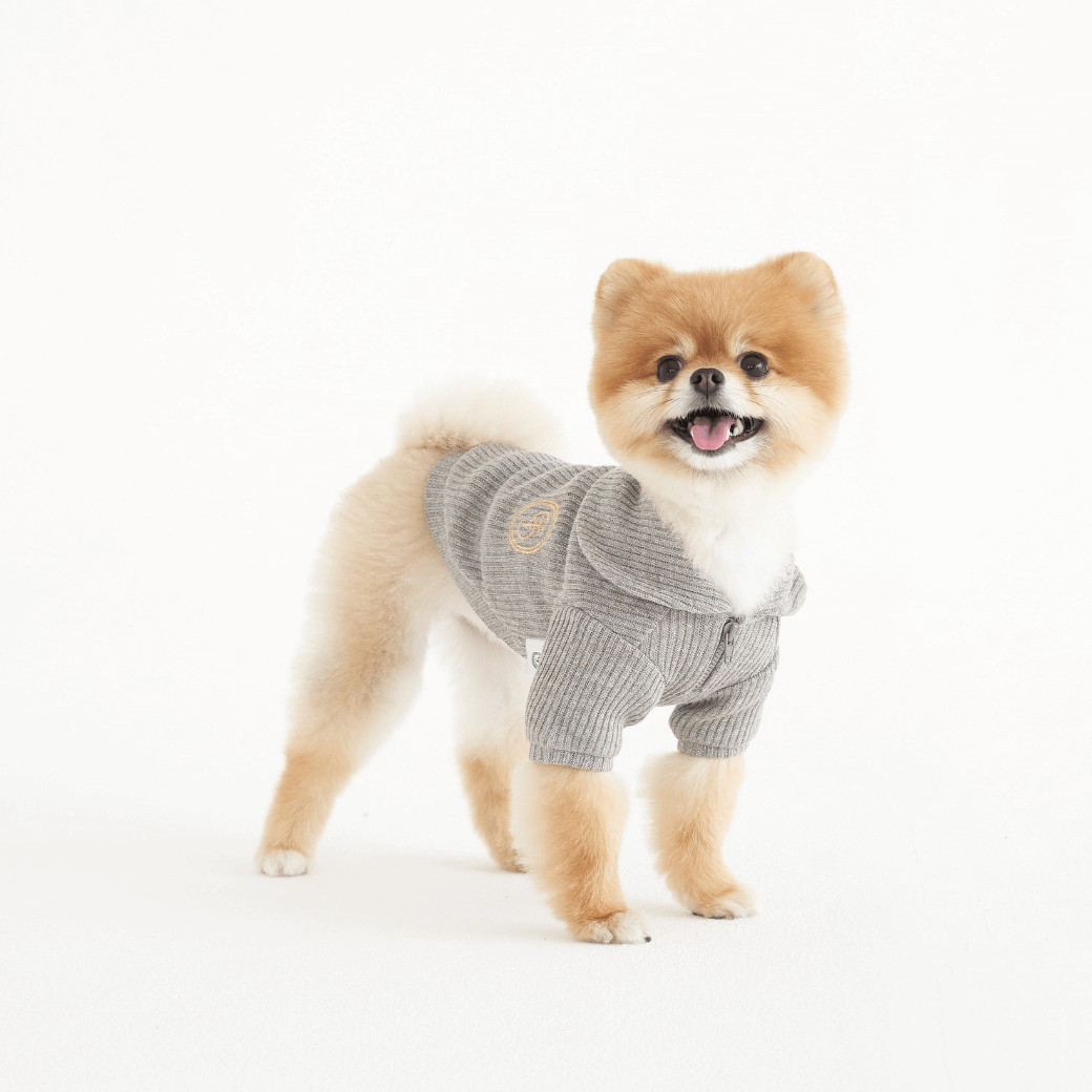 Twinkle Sailor Collar Knit (Quiet Gray)