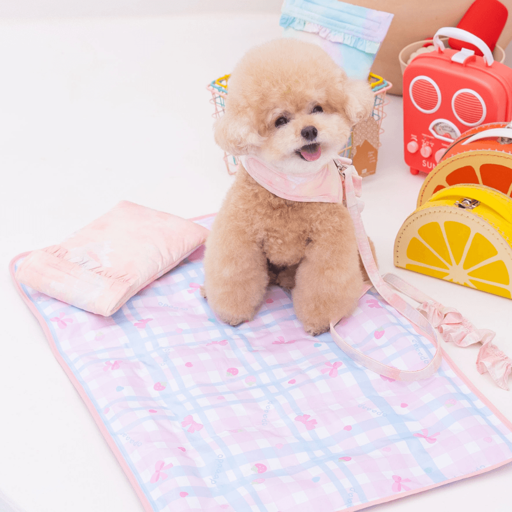 True COOL Ice Mat (Strawberry Bow）