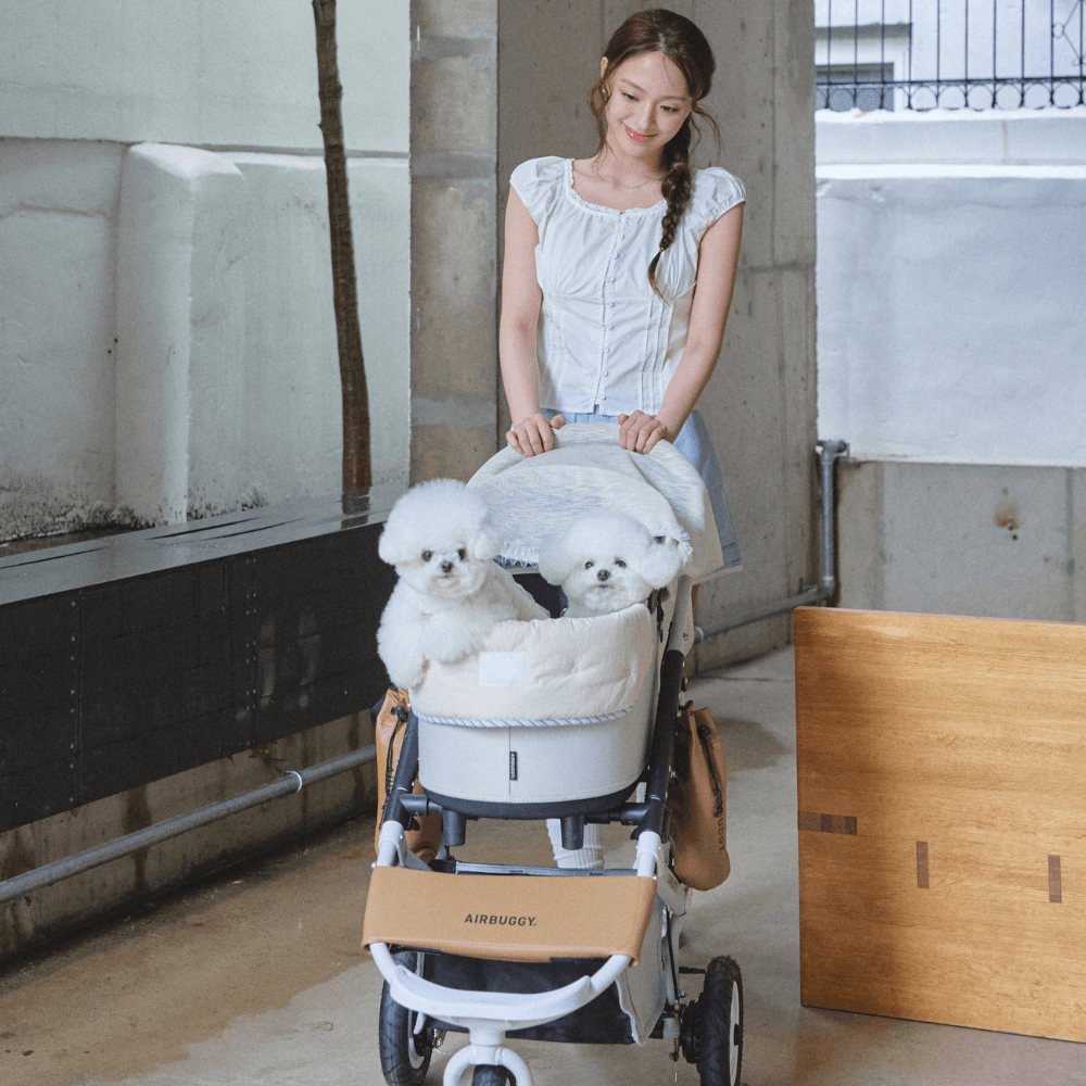 【予約】Solar Safe Buggy Puff (Ivory)
