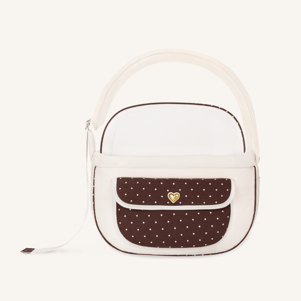 Dot Valentine Bag（Brown）