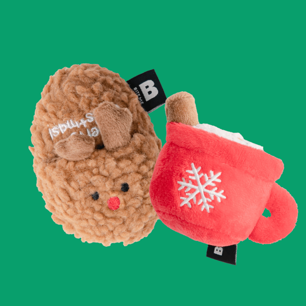 クリスマストイ（ホットチョコ&スリッパ）