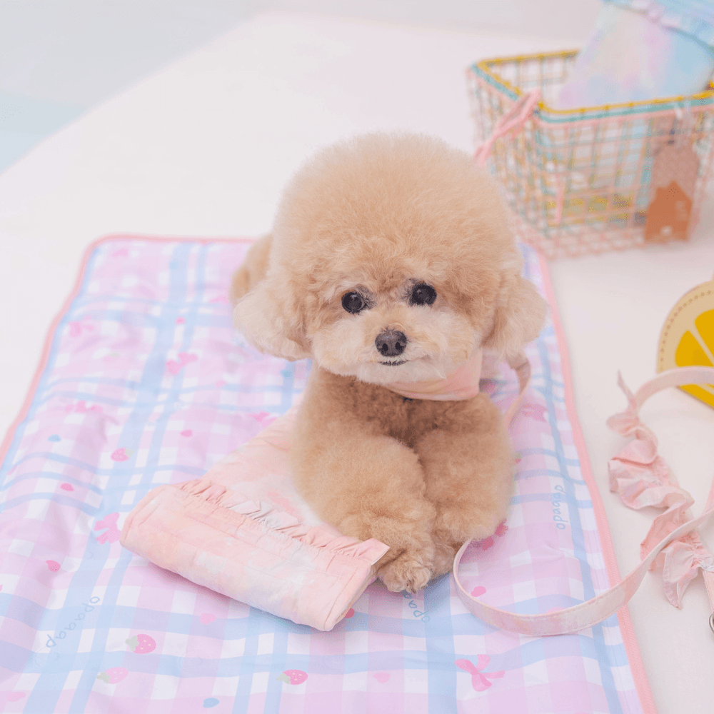 True COOL Ice Mat (Strawberry Bow）
