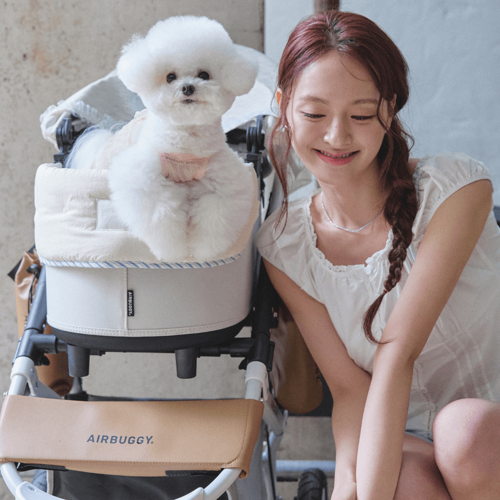 【予約】Solar Safe Buggy Puff (Ivory)