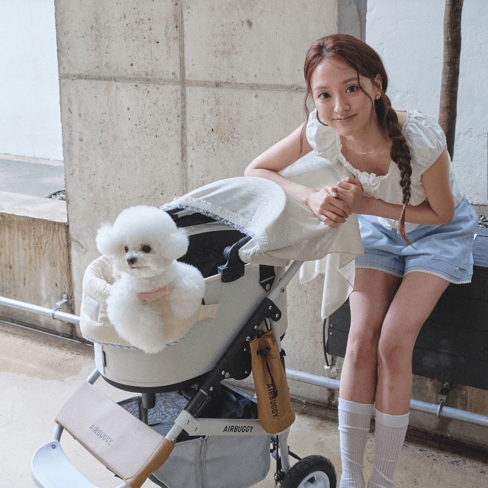 【予約】Solar Safe Buggy Puff (Ivory)
