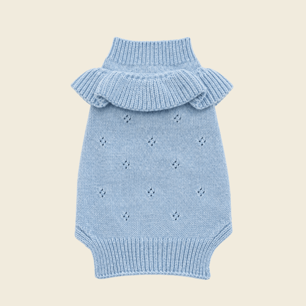 Frill Knit（Ciel Blue）