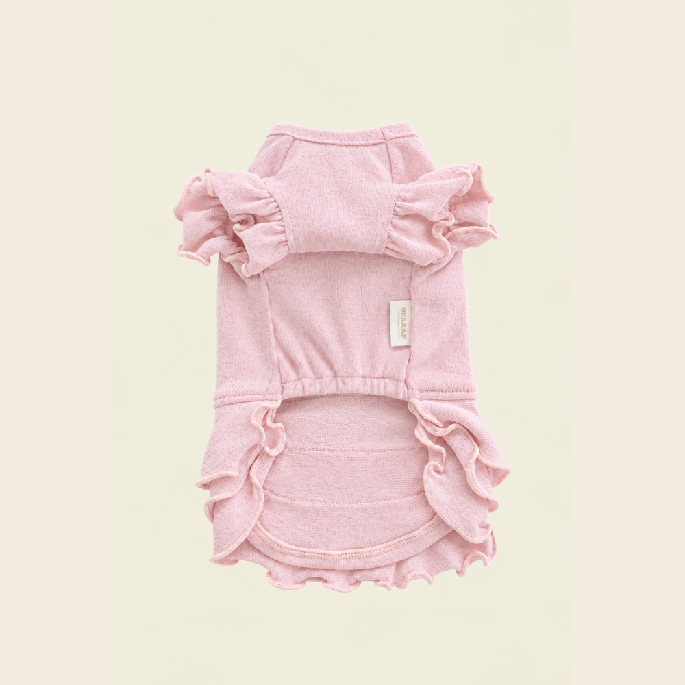 Flutter Dress（Powder Pink）
