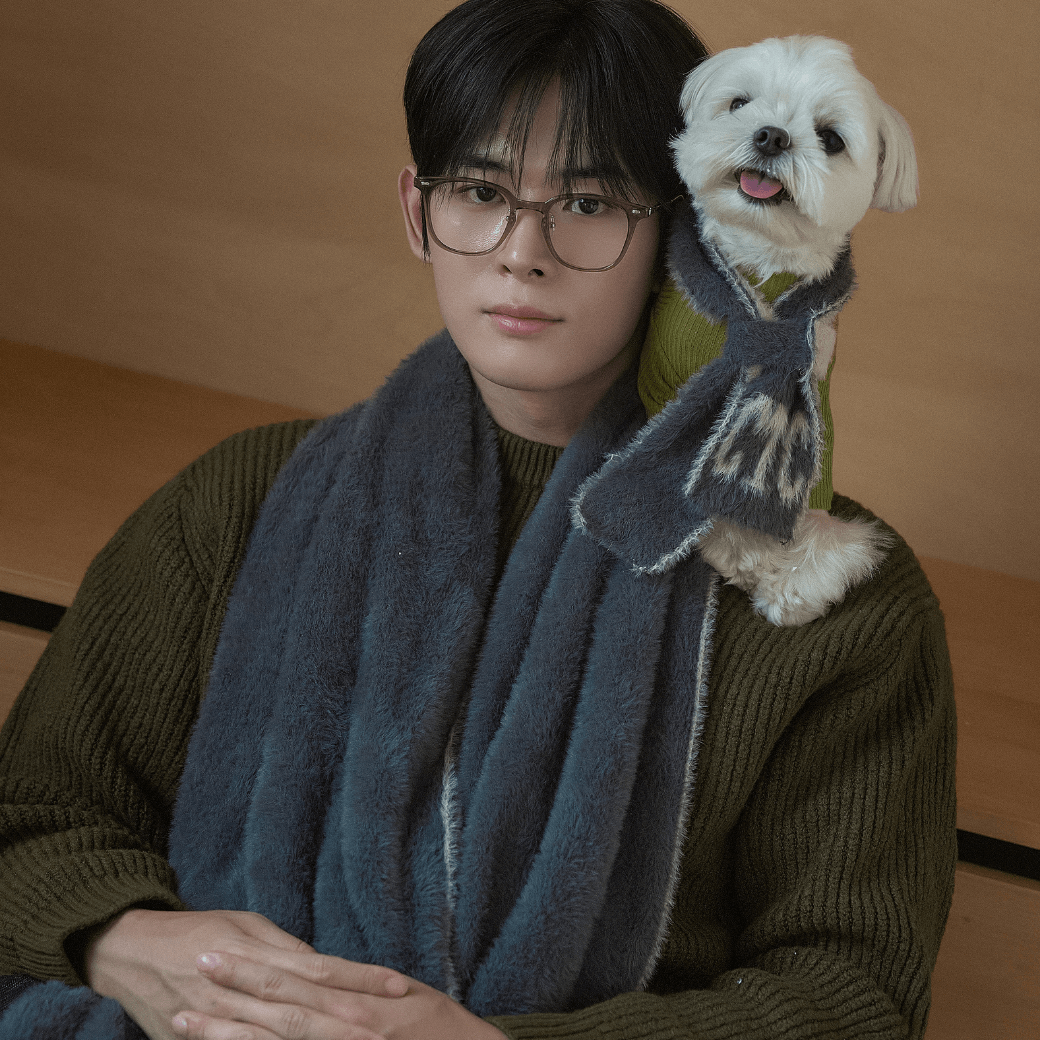 Fuzzy Snuggle Muffler (for dog / for human)