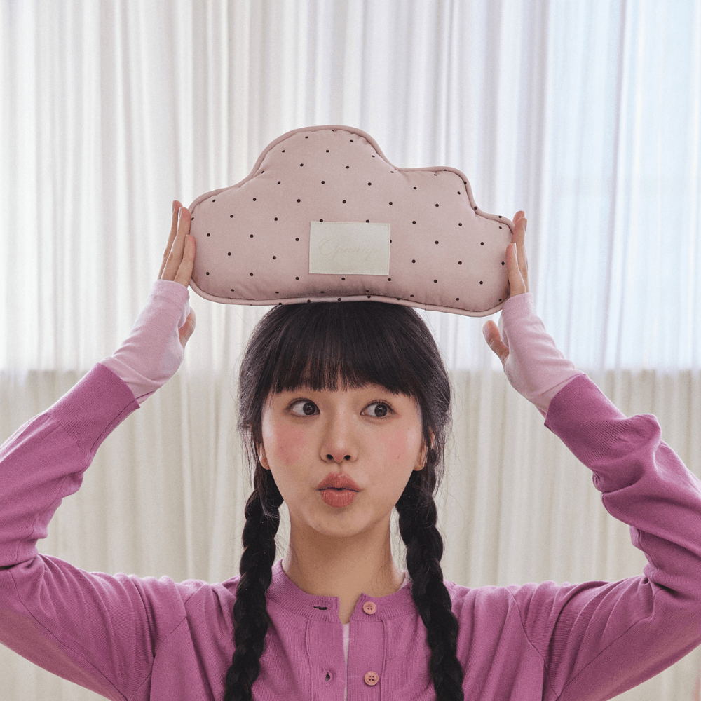 【予約】Fluffy Buggy Pillow（Pink Choco Chip）