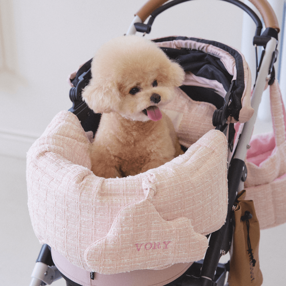 【5/12 21:00予約販売開始】Summer Tweed Buggy Pillow（Pink）