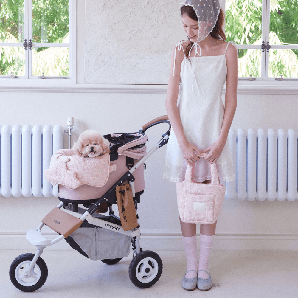 Summer Tweed Walking Bag（Pink）