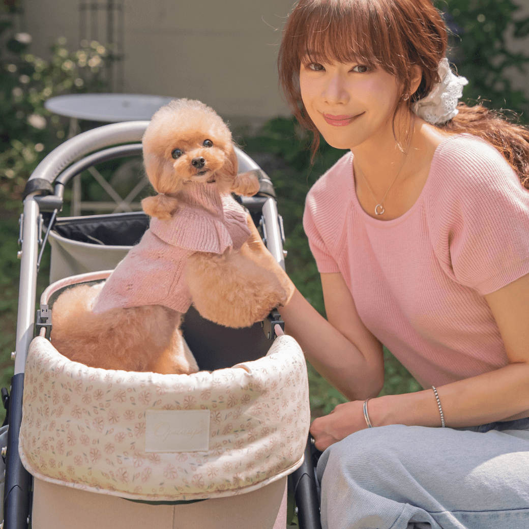 【予約】Fluffy Buggy Puff (Pink Bloom)