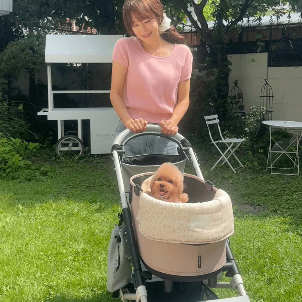 【予約】Fluffy Buggy Puff (Pink Bloom)