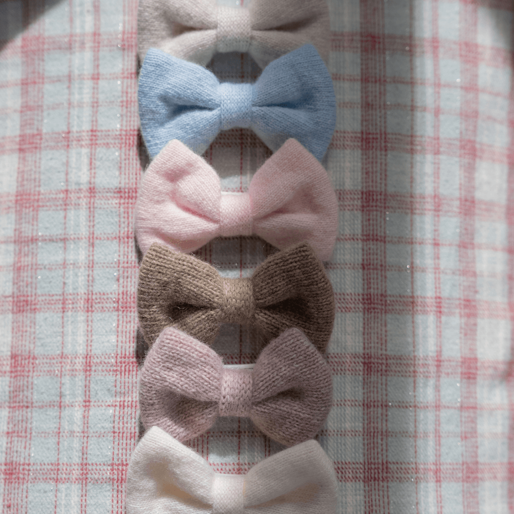 Frill Knit Hair Pin（7color）