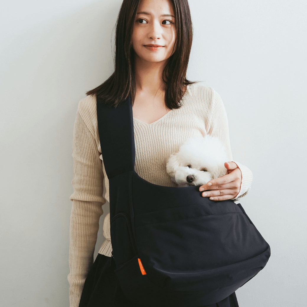 ちゃみひめ 大型犬用キャリーバッグ・スリング CROSS CARRY BAG|小型犬用キャリーバッグ。軽くて自由な都会派