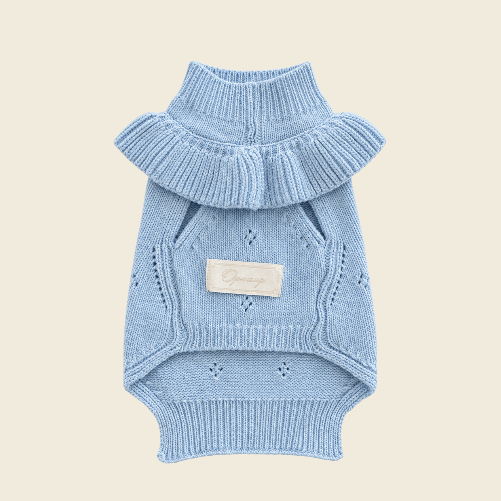 Frill Knit（Ciel Blue）