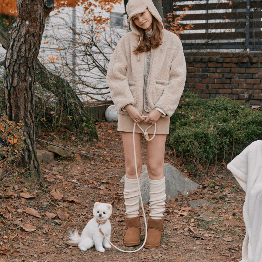 Rope Leash (Beige)