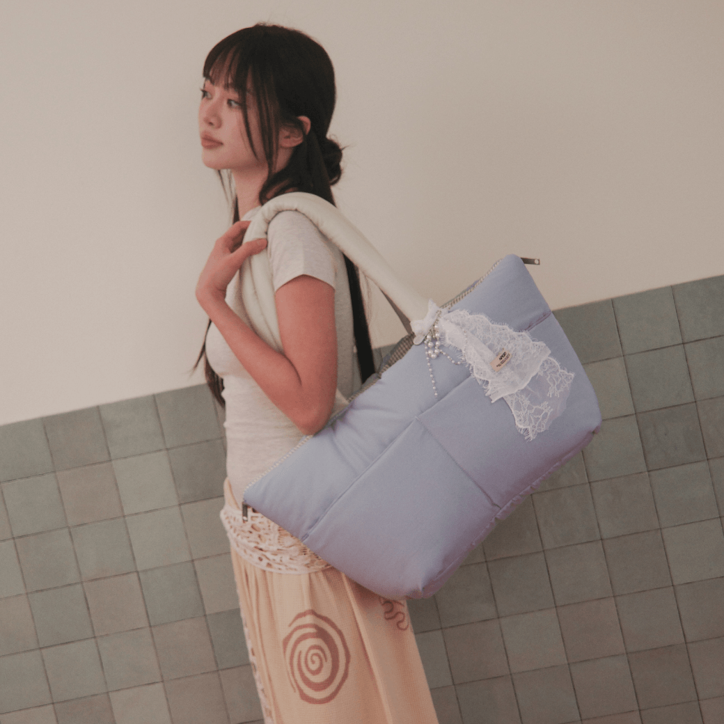 wide bag - green & blue（APERTY）4/10（金）21:00〜予約販売開始