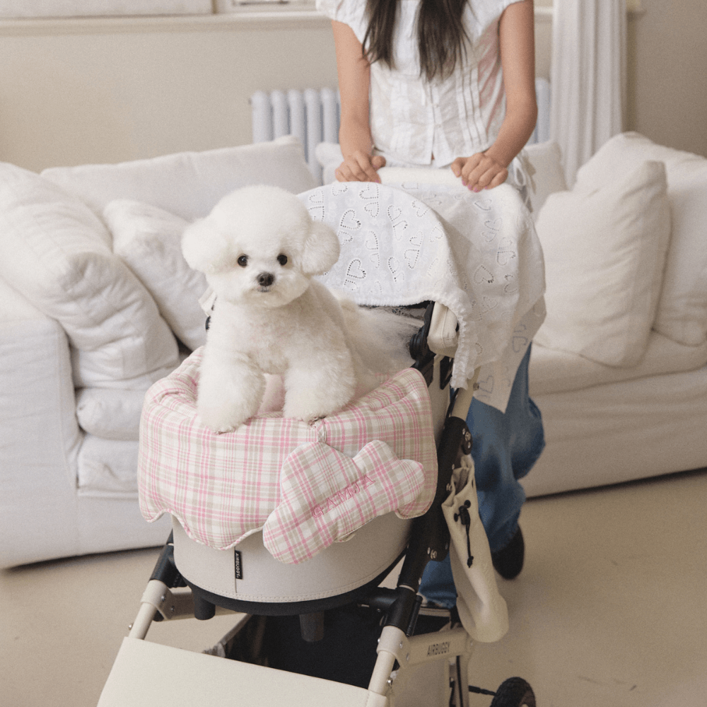 【予約】Fluffy Buggy Guard (Rosy Check)