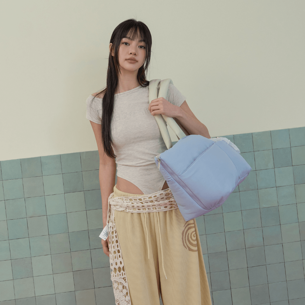 wide bag - green & blue（APERTY）4/10（金）21:00〜予約販売開始