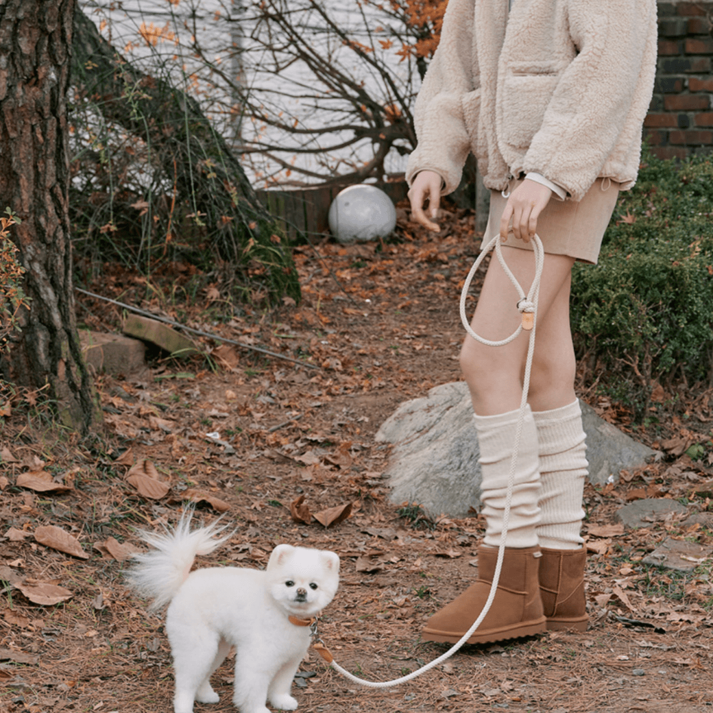 Rope Leash (Beige)