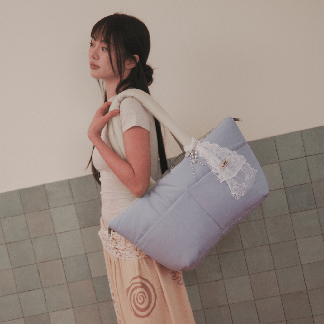 wide bag - green & blue（APERTY）4/10（金）21:00〜予約販売開始