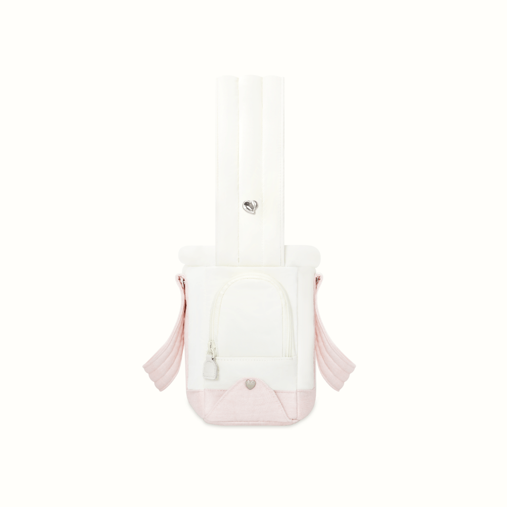 Seoru Heart Veru Bag Pink 犬用キャリーバッグ