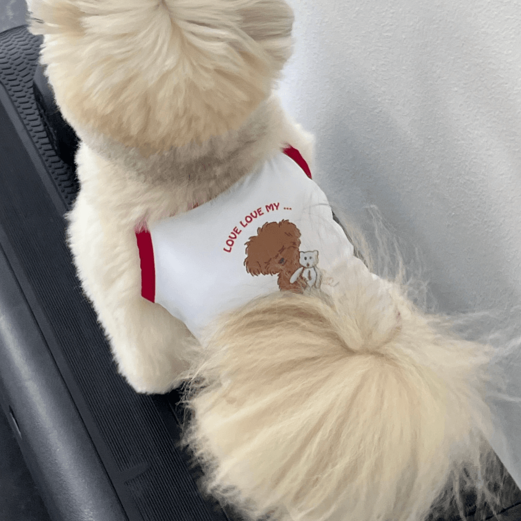 【8/3〜配送】BEST BUDDY COOL TEE（RED）