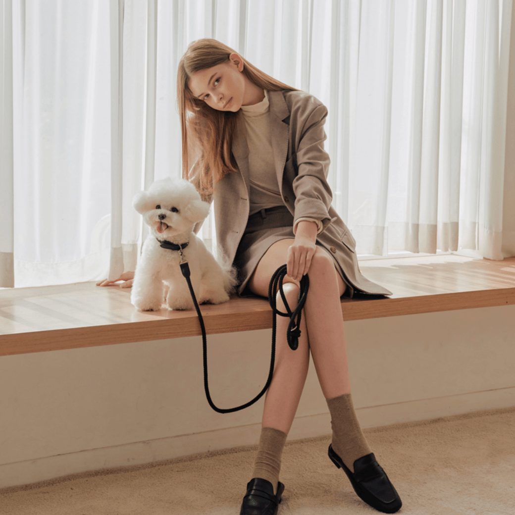Rope Leash (Black)