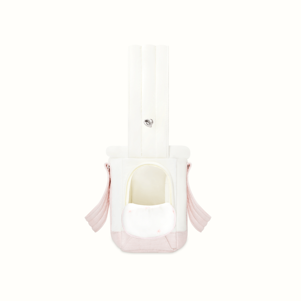 Seoru Heart Veru Bag Pink 犬用キャリーバッグ