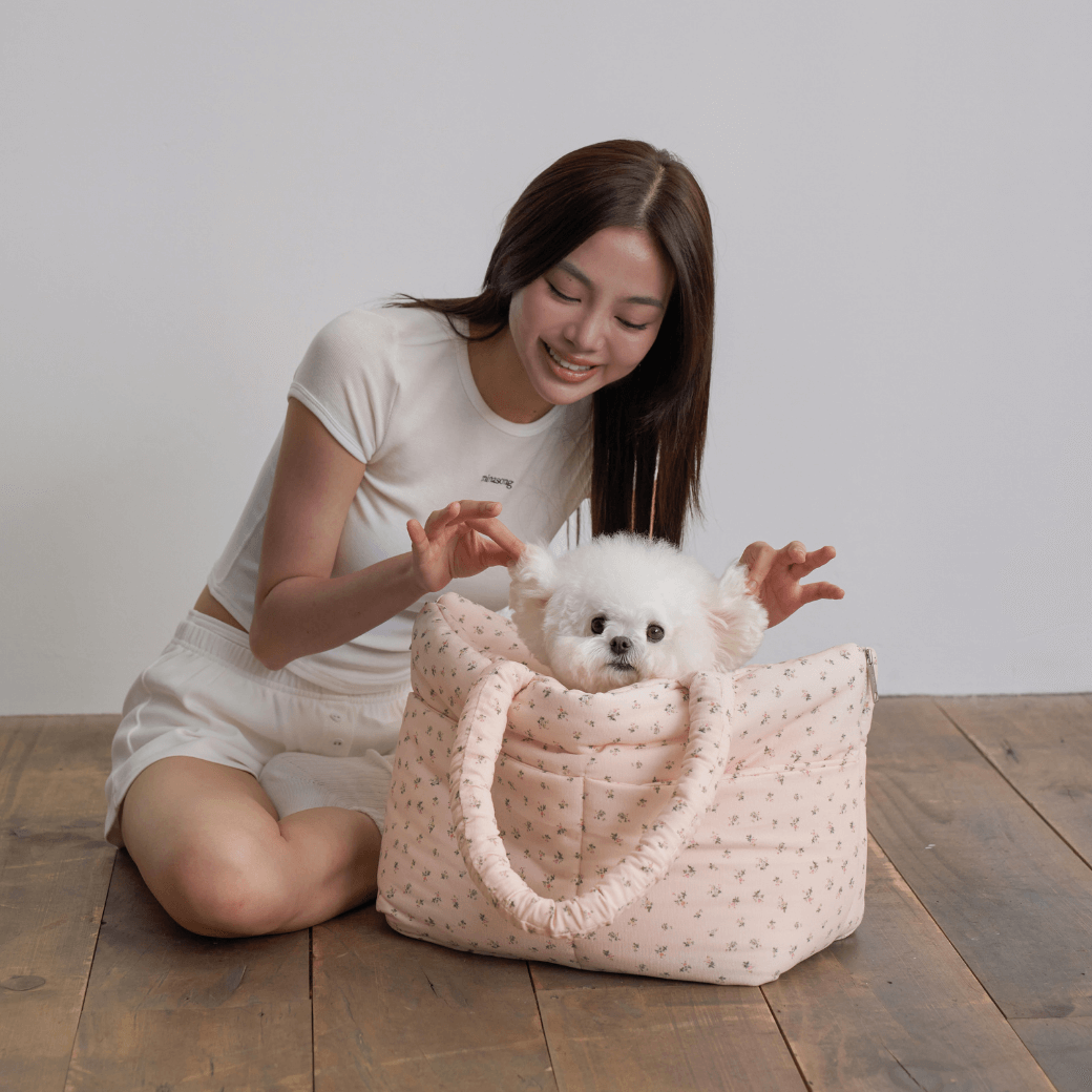 APERTY wide bag baby pink