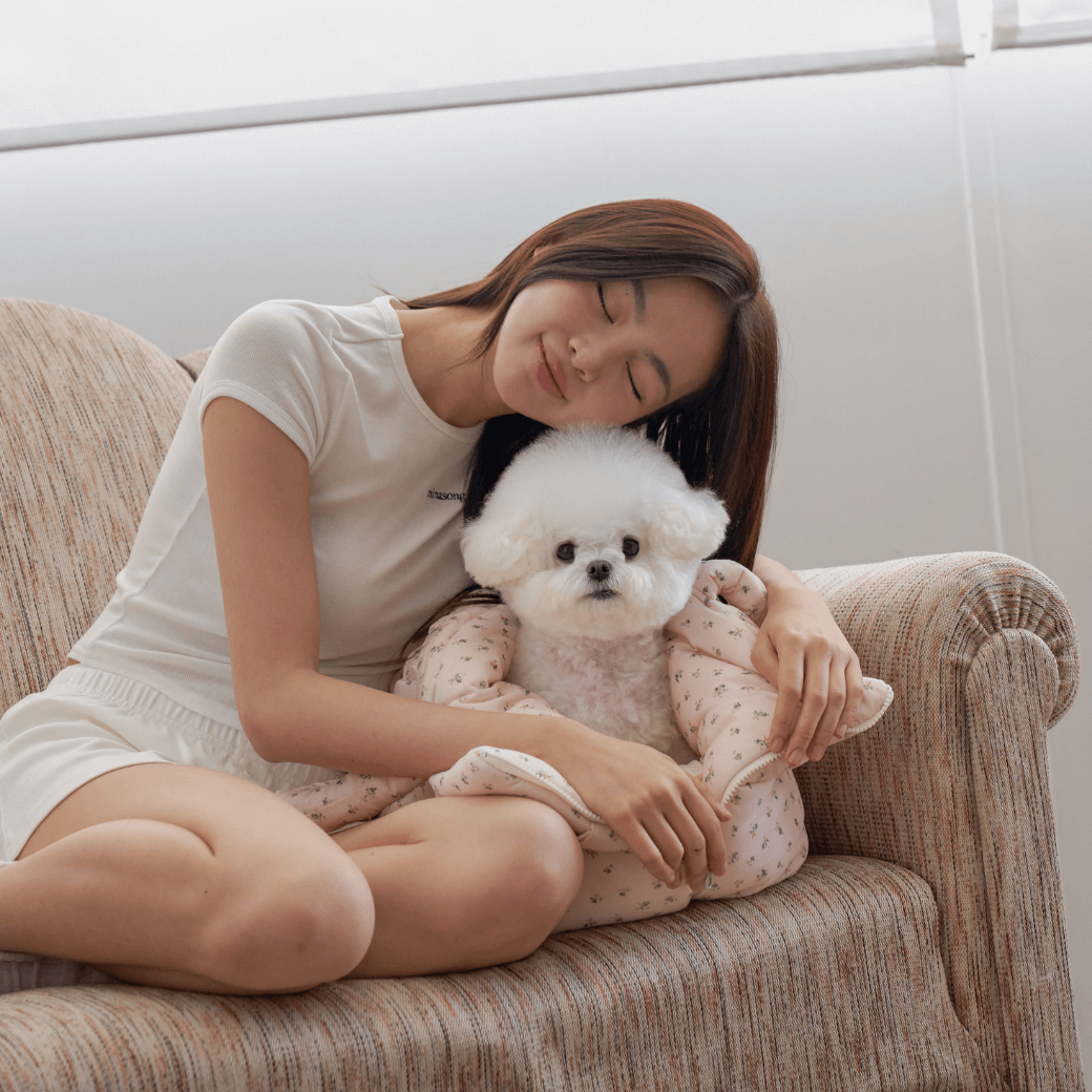 APERTY wide bag baby pink