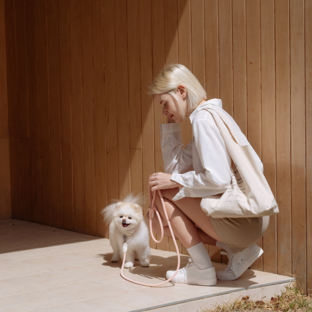 Rope Leash (Coral)