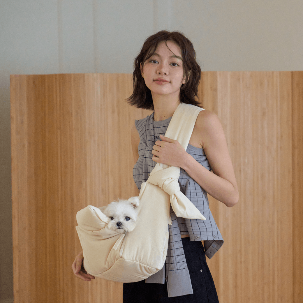【予約】open bag - ivory（APERTY）