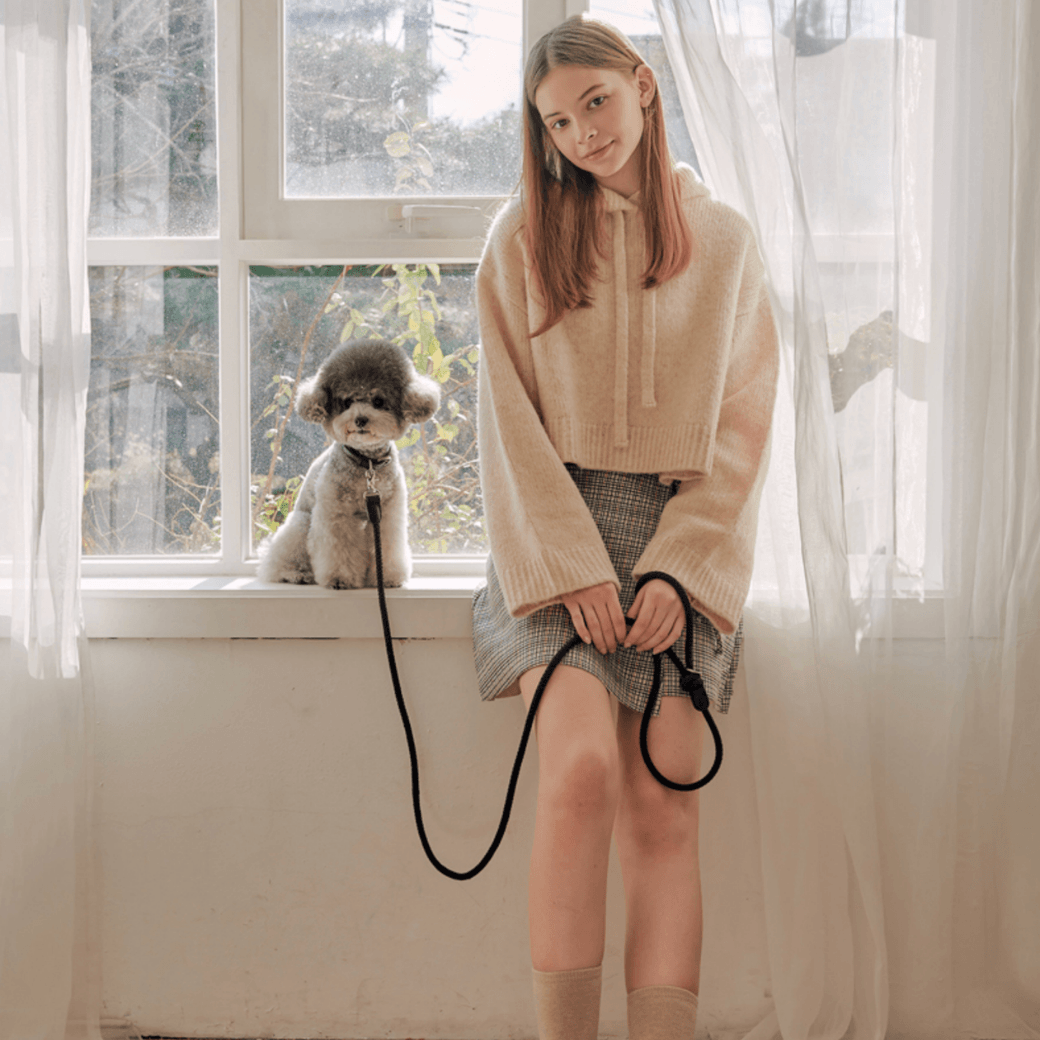 Rope Leash (Black)