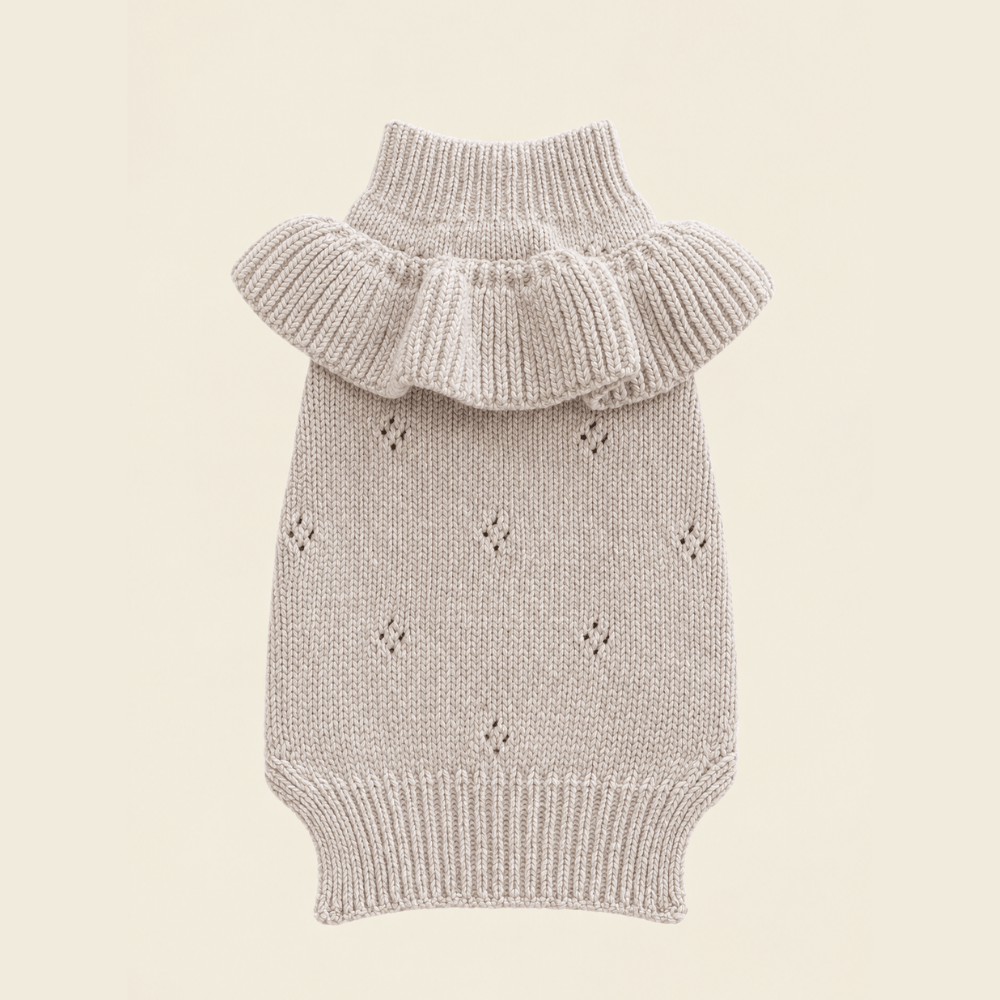 Frill Knit（Mocha）