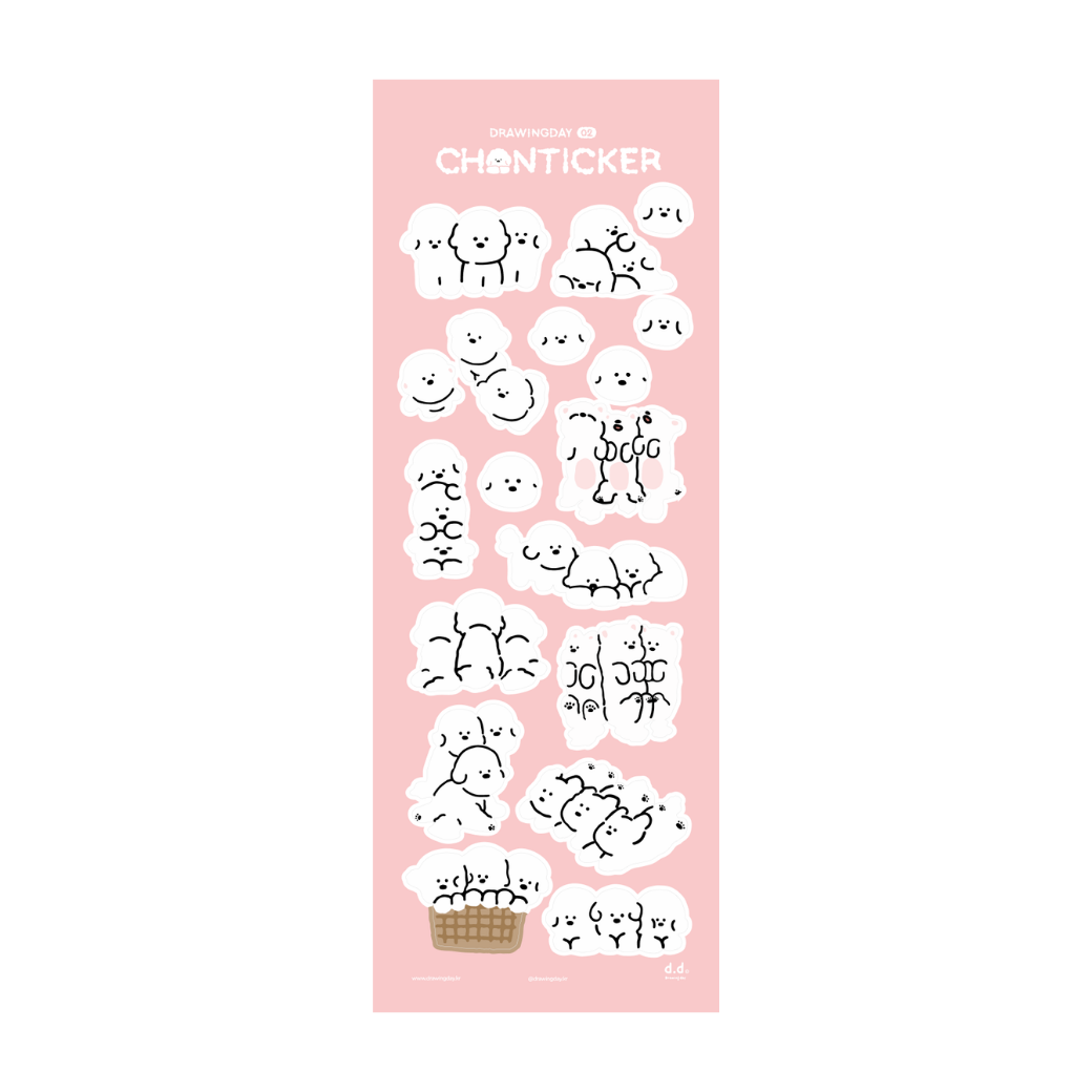 CHONTICKER Sticker (4design)