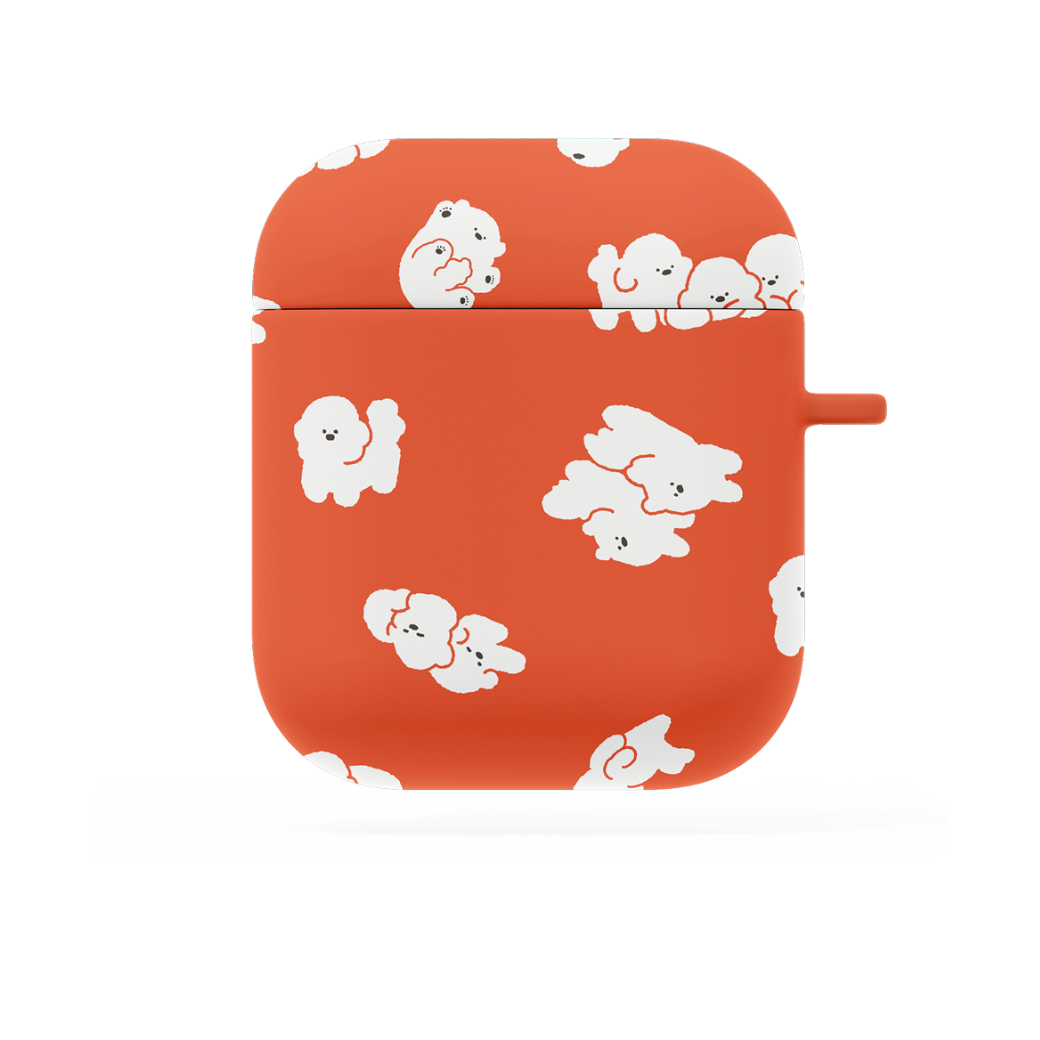 【予約商品】WITH CHON AIRPODS CASE（RED）