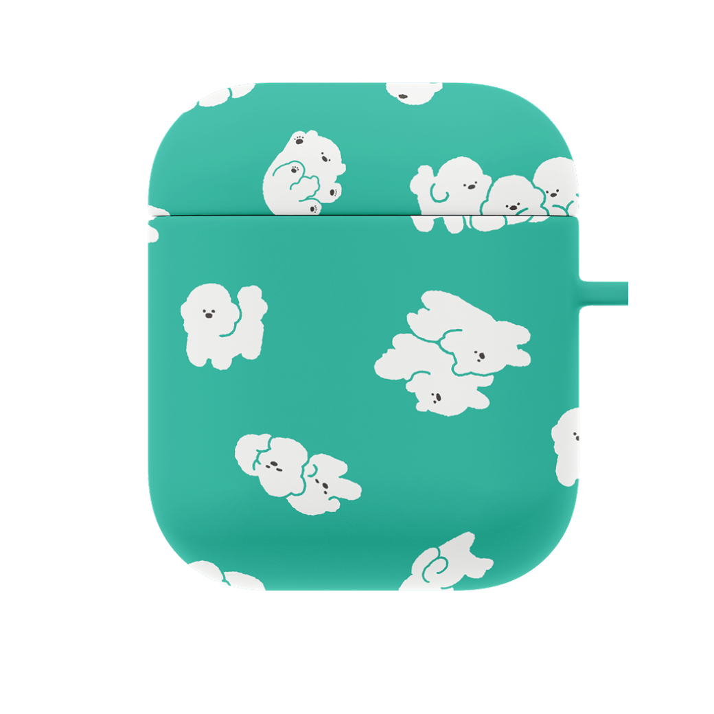 【予約商品】WITH CHON AIRPODS CASE（GREEN）