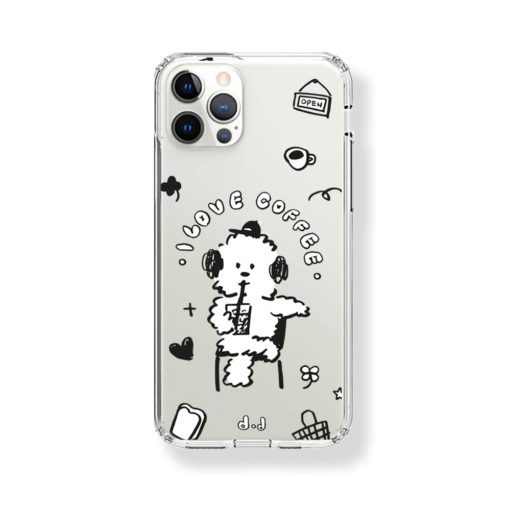 【予約商品】FAVORITE THING COFFEE CLEAR CASE