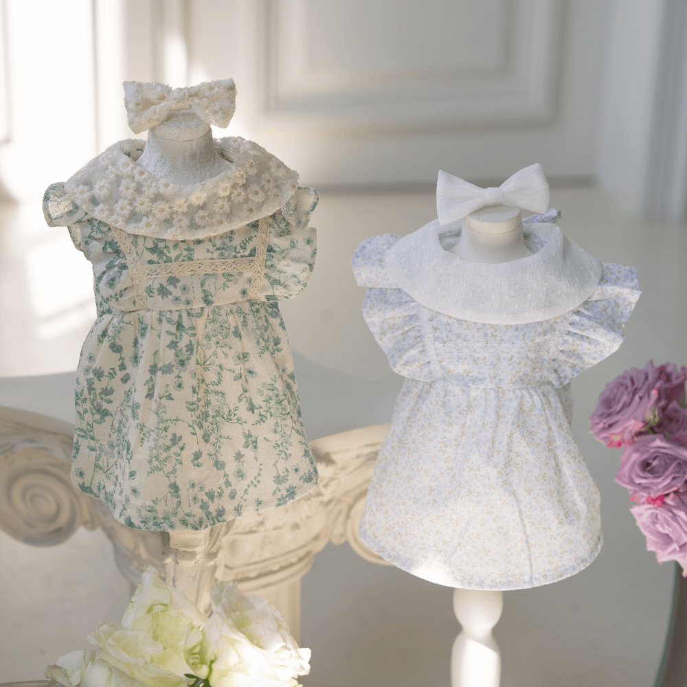 New Greenery Dress (Blue)