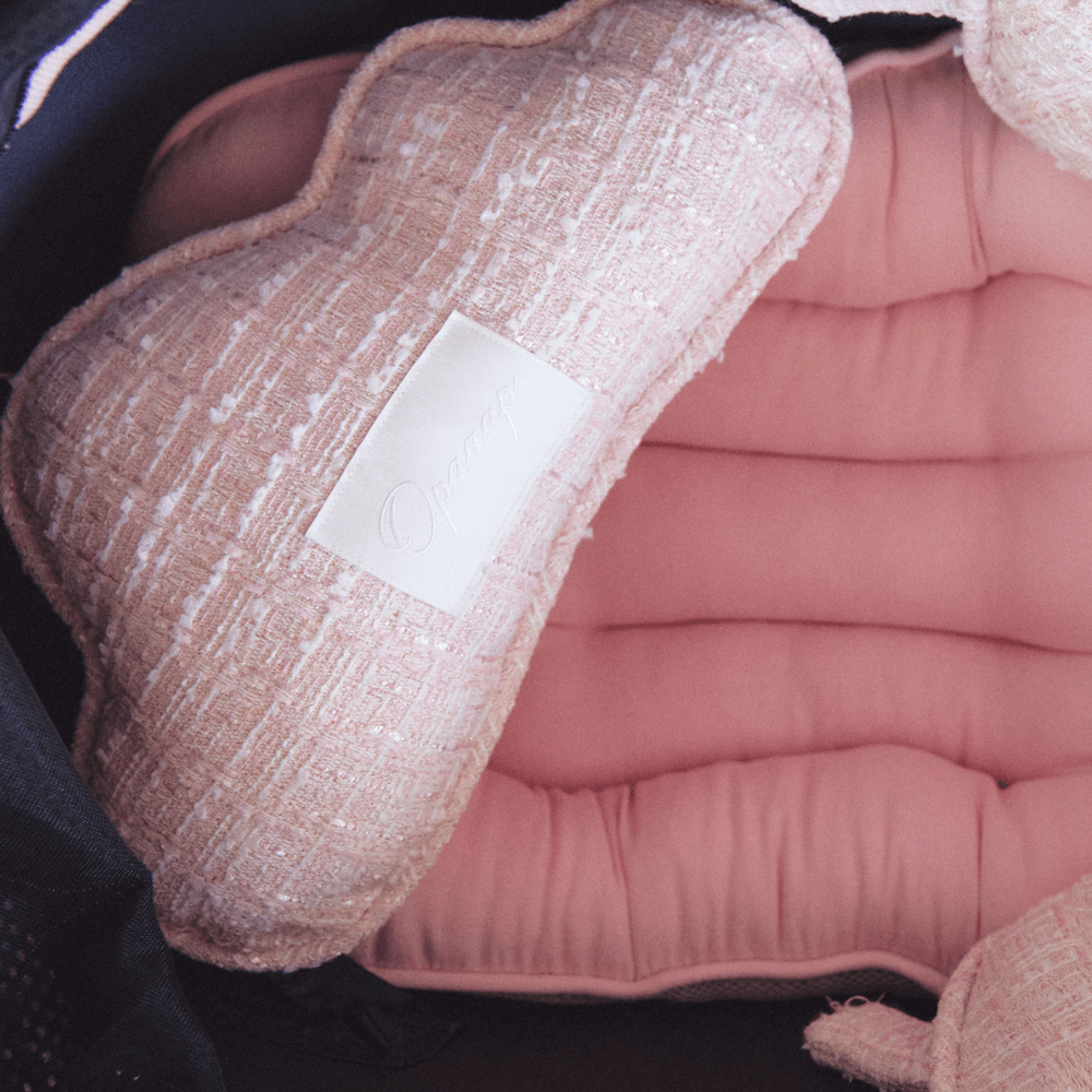 【5/12 21:00予約販売開始】Summer Tweed Buggy Pillow（Pink）