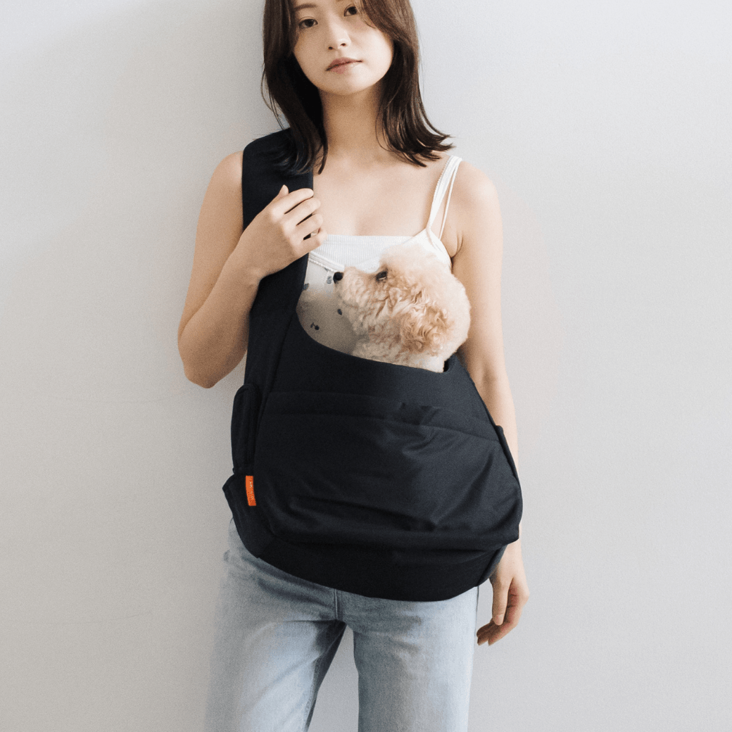 MINIME CROSS CARRY BAG Mサイズ CROSS CARRY BAG｜小型犬用キャリーバッグ。軽くて自由な都会派スリング